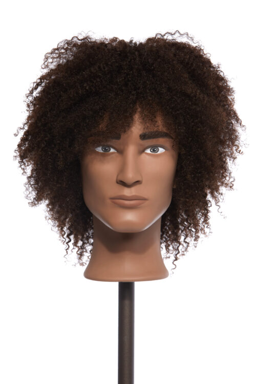 curly male mannequin