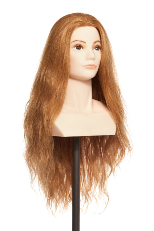 female mannequin head blonde