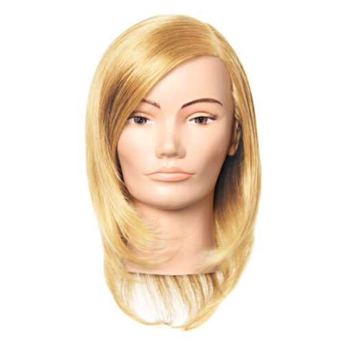 blonde mannequin head