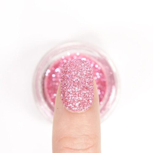 pink princess glitter