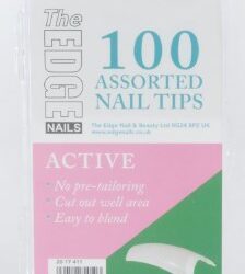 100 assorted nail tips