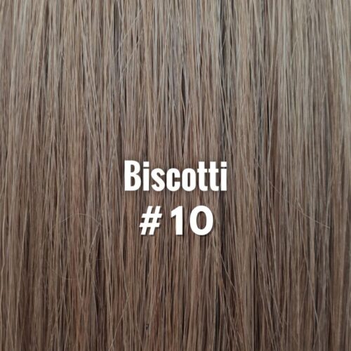 Heavenly Hair Biscotti #10 16″ Clip In (Regular)