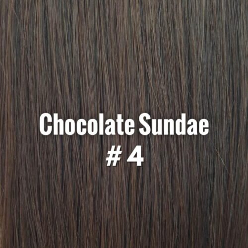 Heavenly Hair Chocolate Sundae #4 16" Clip In (Regular)