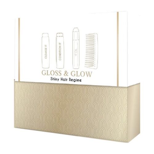 Gloss & Glow Shiny Hair Regime Set